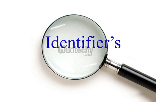  identifiers in python